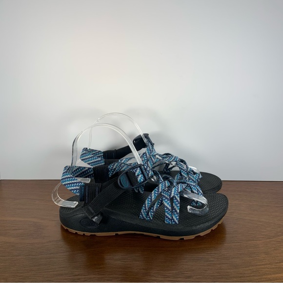 Chaco Shoes - Chaco - Z Cloud X2 Sport Sandals Blue Black - Women’s 7